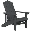 Image de Chaise Adirondack de jardin PEHD anthracite