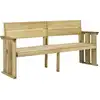 Image de vidaXL Banc de jardin 172 cm bois de pin imprégné