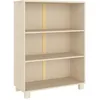 Image de vidaXL Bibliothèque HAMAR Marron Miel 85x35x112 cm Bois de pin Massif