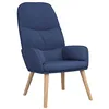 Image de Chaise de relaxation Bleu Tissu