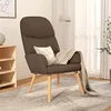 Image de Chaise de relaxation Taupe Tissu