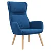 Image de Chaise de relaxation Bleu Velours