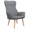 Image de Chaise de relaxation Gris clair Tissu