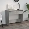 Image de vidaXL Table console gris béton 89x41x76,5 cm bois d'ingénierie