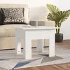 Image de vidaXL Table basse blanc 55x55x42 cm bois d'ingénierie