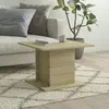 Image de vidaXL Table basse chêne sonoma 55,5x55,5x40 cm bois d'ingénierie