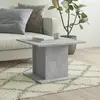 Image de vidaXL Table basse gris béton 55,5x55,5x40 cm bois d'ingénierie