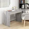 Image de vidaXL Bureau sonoma gris 101x50x76,5 cm bois d'ingénierie