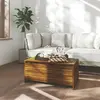 Image de vidaXL Table basse Chêne marron 90x50x41,5 cm Bois d'ingénierie