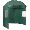 Image de vidaXL Parapluie de pêche Vert 220x193 cm
