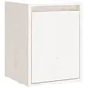 Image de Armoire murale Blanc 30x30x40 cm Bois de pin massif