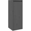 Image de Armoire murale Gris 30x30x80 cm Bois de pin massif