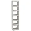 Image de Bibliothèque Séparateur de pièce Gris béton 40x30x198 cm