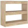 Image de Bibliothèque Séparateur de pièce chêne sonoma 80x30x72 cm