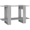 Image de Bibliothèque Séparateur de pièce Sonoma gris 80x30x51 cm
