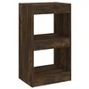 Image de Bibliothèque Séparateur de pièce Chêne fumé 40x30x72 cm