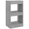 Image de Bibliothèque Séparateur de pièce Sonoma gris 40x30x72 cm