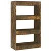 Image de vidaXL Libreria/Divisorio Rovere Fumo 60x30x103 cm in Truciolato