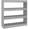 Image de Bibliothèque Séparateur de pièce sonoma gris 100x30x103 cm