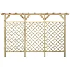 Image de Clôture à treillis de jardin avec pergola 300x50x200 cm Pin