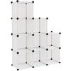 Image de Cubes de rangement 9 pcs Transparent PP