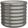 Image de vidaXL Jardinière de Jardin Acier Enduit de Poudre 40x40x36 cm Gris