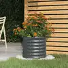 Image de vidaXL Jardinière Acier galvanisé 40x40x36 cm Anthracite