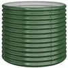 Image de Bussandri Exclusive - Jardinière 80x80x68 cm acier enduit de poudre vert