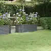 Image de vidaXL Lit surélevé de jardin Acier galvanisé Anthracite