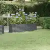 Image de vidaXL Lit surélevé de jardin Acier galvanisé Anthracite