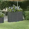 Image de vidaXL Lit surélevé de jardin Acier galvanisé Anthracite