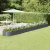 Image de vidaXL Lit surélevé de jardin Acier galvanisé Anthracite