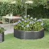 Image de vidaXL Lit surélevé de jardin Acier galvanisé Anthracite