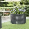 Image de vidaXL Lit surélevé de jardin Acier galvanisé Anthracite