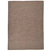 Image de Tapis à tissage plat d extérieur 200x280 cm Marron