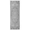 Image de Tapis à tissage plat d extérieur 80x250 cm Motif bleu
