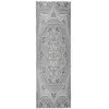Image de vidaXL Tapis à tissage plat d'extérieur 80x250 cm Motif bleu