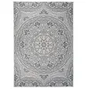 Image de Tapis à tissage plat d extérieur 160x230 cm Motif bleu