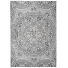 Image de vidaXL Tapis à tissage plat d'extérieur 160x230 cm Motif bleu