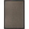 Image de vidaXL Tapis à tissage plat d'extérieur 200x280 cm Marron foncé
