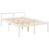 Image de vidaXL Lit pour Personne âgée sans Matelas 120x200 cm Bois pin Massif