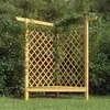 Image de vidaXL Pergola d'angle avec banc 166x81x174 cm Bois de pin imprégné