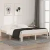 Image de vidaXL Cadre de lit sans matelas bois de pin massif 140x190 cm