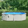 Image de vidaXL Piscine avec échelle de sécurité 490x360x120 cm