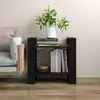 Image de vidaXL Bibliothèque/Séparateur de pièce Noir 60x35x57 cm Pin massif