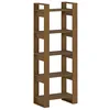 Image de Bibliothèque Cloison Marron miel 60x35x160 cm Bois massif