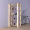 Image de vidaXL Bibliothèque/Séparateur de pièce 80x35x160 cm Bois massif