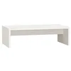 Image de Support de moniteur Blanc 50x27x15 cm Bois de pin solide