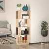 Image de vidaXL Bibliothèque/Séparateur de pièce 51x25x132 cm Pin solide