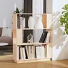 Image de vidaXL Bibliothèque/Séparateur de pièce 80x25x101 cm Pin solide